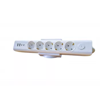 MicroConnect MC-DESKMOUNTW galda skava elektrības sadalītājiem