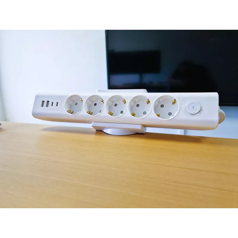MicroConnect MC-DESKMOUNTW galda skava elektrības sadalītājiem