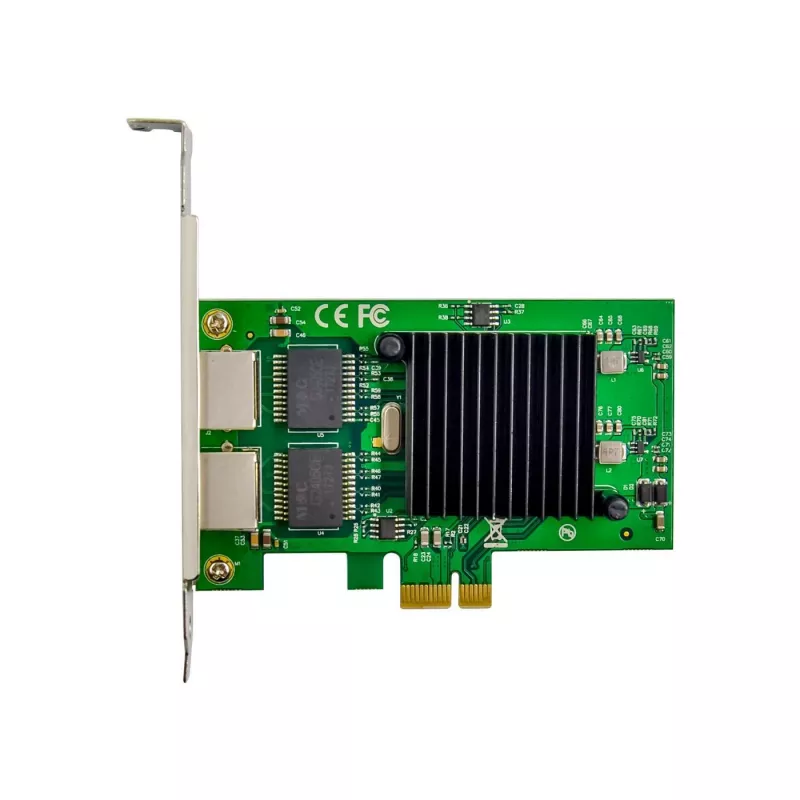 Tīkla karte MicroConnect MC-PCIEX1-82575 PCIe x1 Intel 82575 Ethernet adapteris