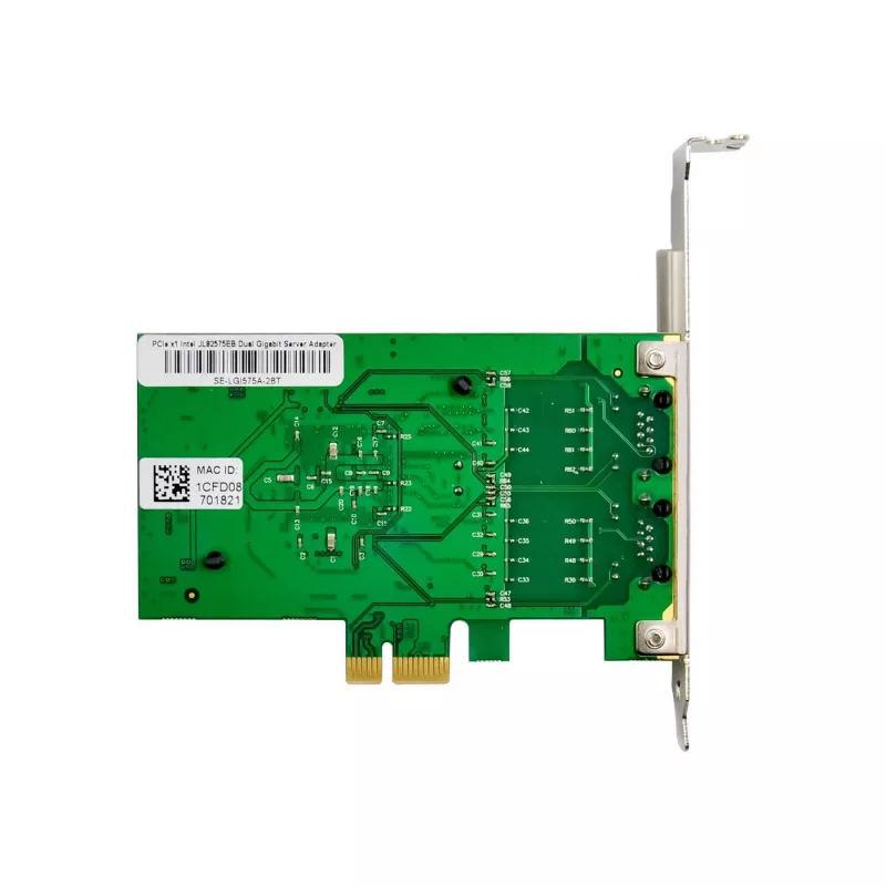 Tīkla karte MicroConnect MC-PCIEX1-82575 PCIe x1 Intel 82575 Ethernet adapteris