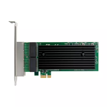 PCIe x1 tīkla karte MicroConnect MC-PCIEX1-82575-Q ar Intel 82575 kontrolieri