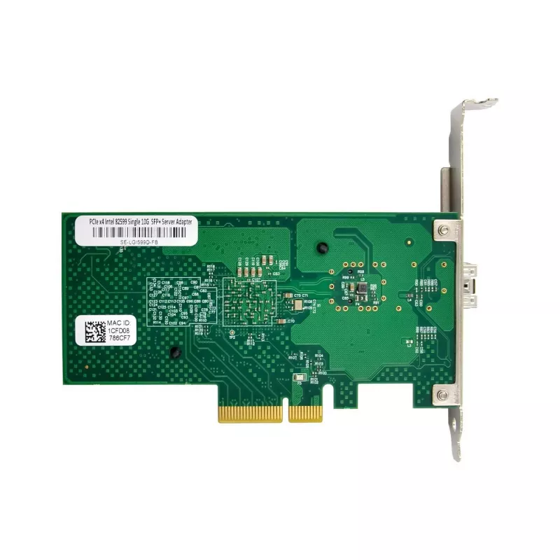 Tīkla karte MicroConnect X520-DA1 PCIe x4 — dual-port 10GbE SFP+