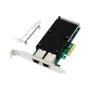 Tīkla karte MicroConnect X550-T2 PCIe x4 dubultportu 10GbE