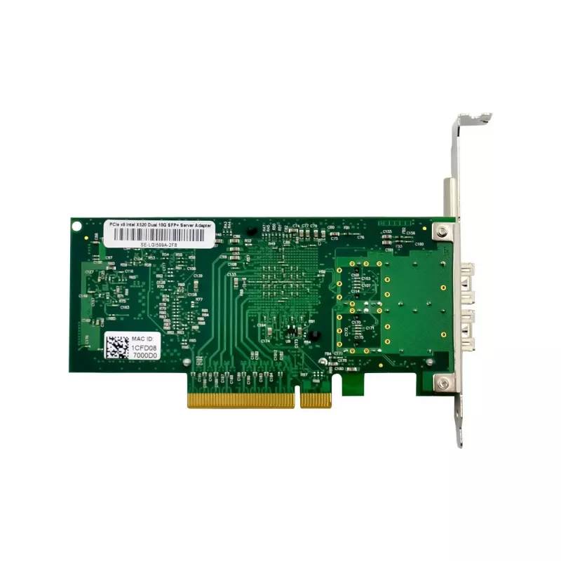 Tīkla karte MicroConnect MC-PCIEX8-X520-DA2 PCIe x8 ar diviem portiem