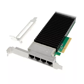Tīkla karte MicroConnect X710-T4 PCIe x8 10GbE 4 porti
