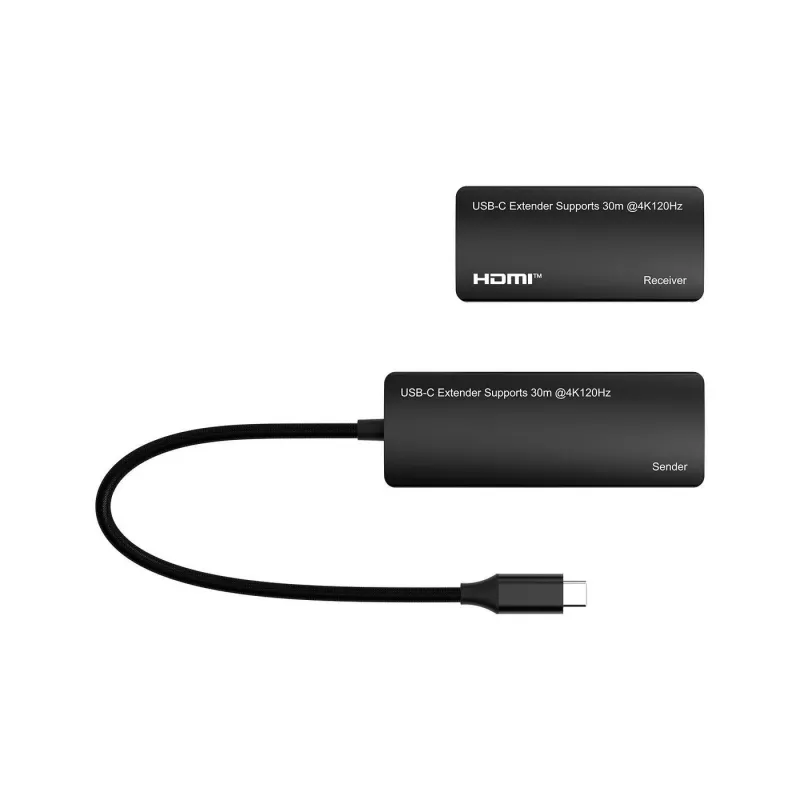USB-C uz HDMI adapteris MicroConnect MC-USBCHDMIEXT-30M 30m