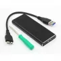CoreParts MSACSC/USB3.0 atmiņas diska korpuss SSD korpuss Melns