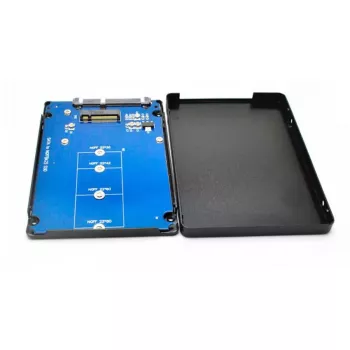 CoreParts MSNX1001B atmiņas diska korpuss SSD korpuss Melns 2,5 collas