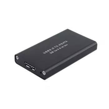 CoreParts MSUB3302 glabāšanas ierīces korpuss HDD/SSD korpuss Melns