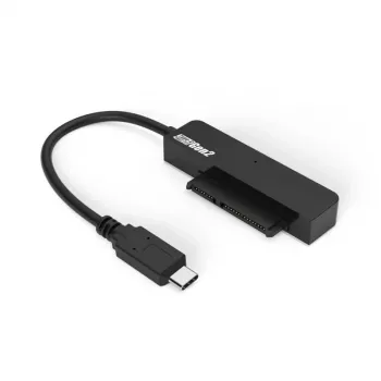 CoreParts MSUB3305 glabāšanas ierīces korpuss HDD/SSD korpuss Melns