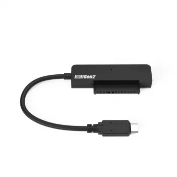 CoreParts MSUB3305 glabāšanas ierīces korpuss HDD/SSD korpuss Melns
