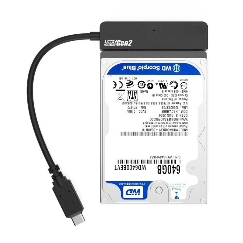 CoreParts MSUB3305 glabāšanas ierīces korpuss HDD/SSD korpuss Melns