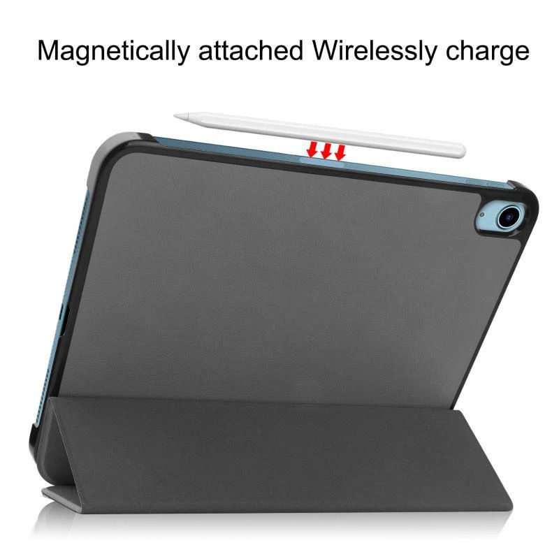 CoreParts TABX-IP10-COVER7 planšetdatora futrālis 27,7 cm (10,9 collas) atvāžamais futrālis pelēks