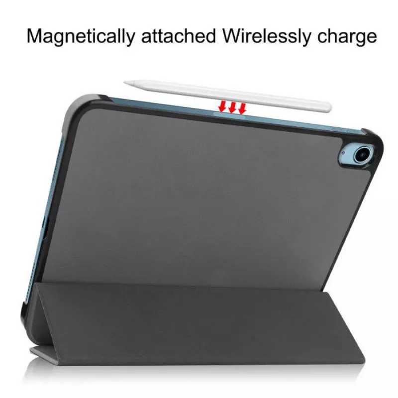 CoreParts TABX-IP10-COVER7 planšetdatora futrālis 27,7 cm (10,9 collas) atvāžamais futrālis pelēks