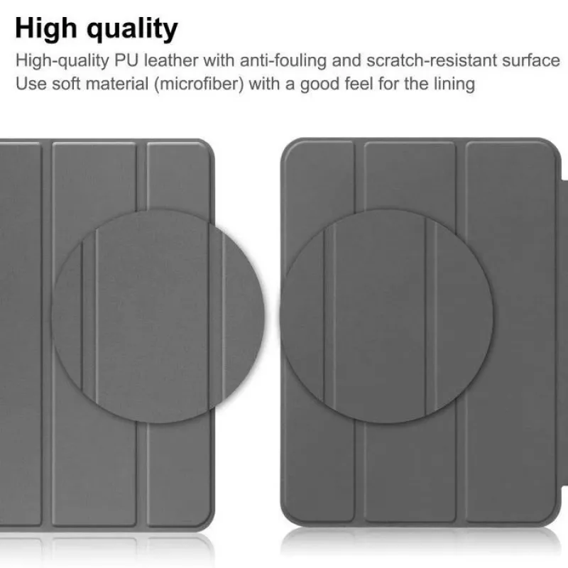 CoreParts TABX-IP10-COVER7 planšetdatora futrālis 27,7 cm (10,9 collas) atvāžamais futrālis pelēks
