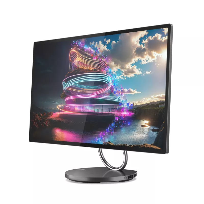 Lenovo Yoga AIO 32ILL10 Intel Core Ultra 7 258V 80 cm (31,5 collas) 3840 x 2160 pikseļi Viss-vienā PC 32 GB LPDDR5x-SDRAM 1 TB SSD NVIDIA GeForce RTX 4050 Windows 11 Pro Wi-Fi 7 (802.11be) Pelēks