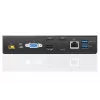 Lenovo 40A90090DK klēpjdatora dokstacija/portu replikators, vadu USB 3.2 Gen 1 (3.1 Gen 1) Type-C, melna