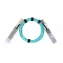 BlueOptics InfiniBand / fibre optic kabelis QSFP56–QSFP56, 10 m, Aqua