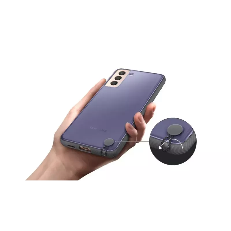 Samsung EF-GG996 mobilā tālruņa vāciņš 17 cm (6.7 collas) Vāciņš Melns, Caurspīdīgs