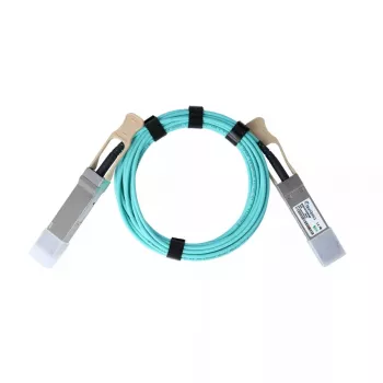 Optiskās šķiedras InfiniBand kabelis BlueOptics MFS1S00-V010E-BO QSFP56 uz QSFP56, 10 m, oranžs, vīrišķais–vīrišķais
