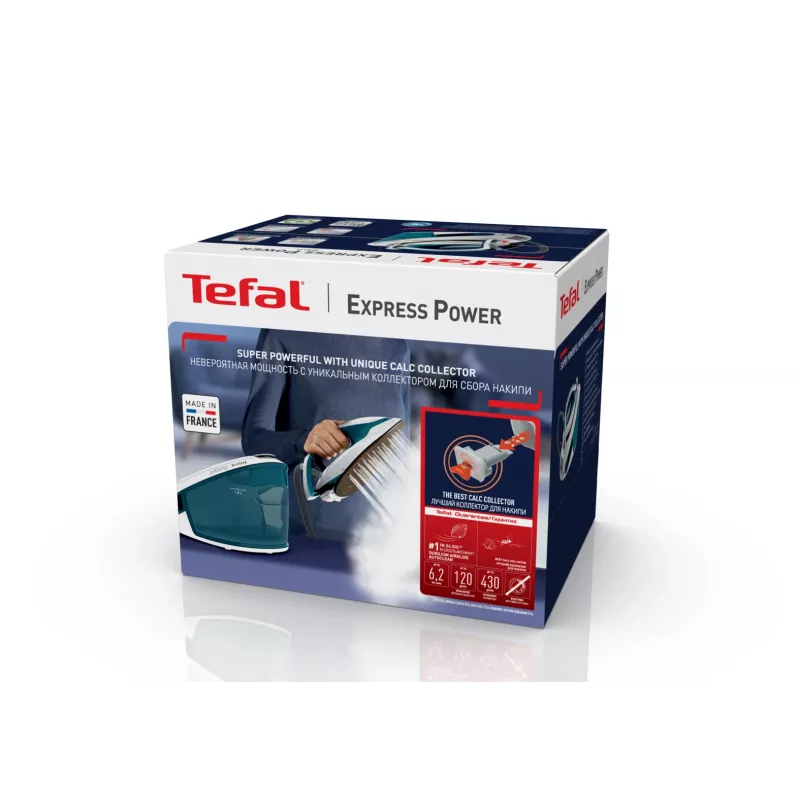 Tefal Express Power SV8111 1.8 L Durilium AirGlide Autoclean zole Zila, Balta