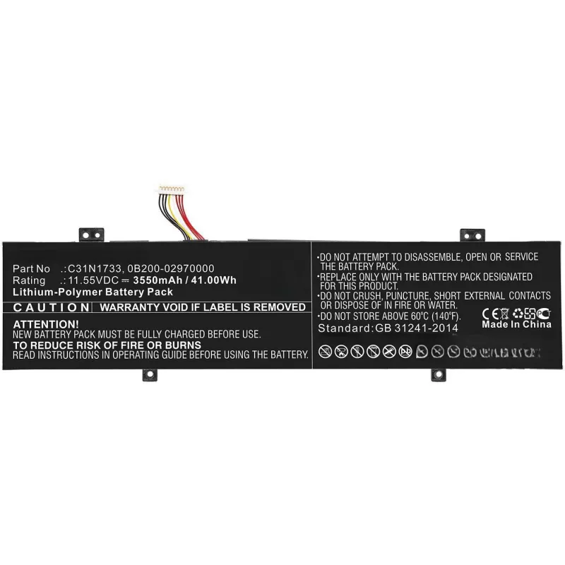 CoreParts MBXAS-BA0267 klēpjdatora rezerves daļa Akumulators