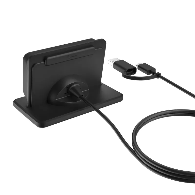j5create JUR261 USB™ viedkaršu / CAC lasītāja statīvs, USB Type-A/USB Type-C, melns, 95 g