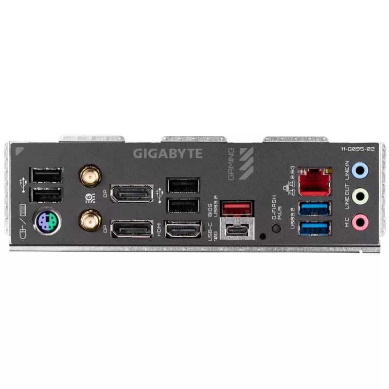 Mātesplate GIGABYTE B650M GAMING X AX — AMD B650, Socket AM5, Micro ATX, DDR5, 4 DIMM, 2x M.2, Wi‑Fi 6E, 2.5GbE