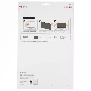 eSTUFF GLBM13293190-ITH displeja privātuma filtrs 33,8 cm (13,3 collu) klēpjdatoram Bezrāmja displeja privātuma filtrs