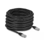 Tīkla kabelis DeLOCK RJ45 Cat.6A 20m Melns