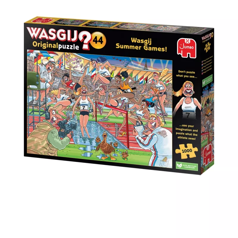 Wasgij Oriģināls 44 - Vasaras spēles (1000 gab.)