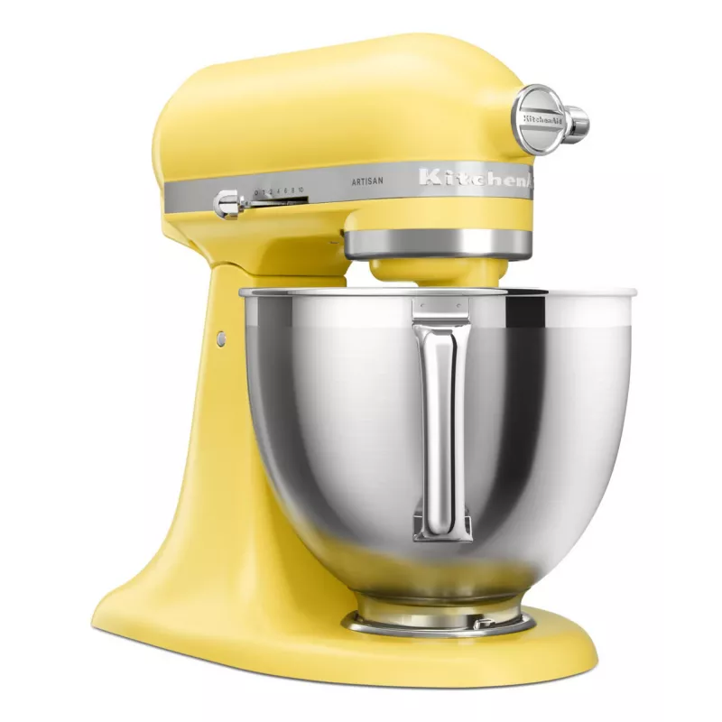 KitchenAid 5KSM195PSEBT mikseris stāvmikseris 300 W nerūsējošais tērauds, dzeltens