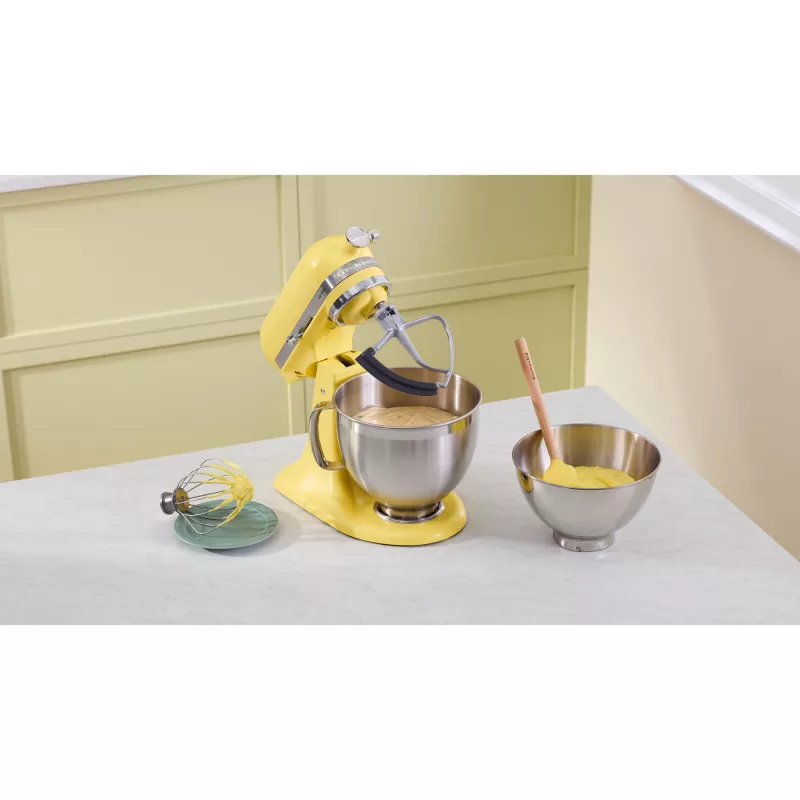 KitchenAid 5KSM195PSEBT mikseris stāvmikseris 300 W nerūsējošais tērauds, dzeltens
