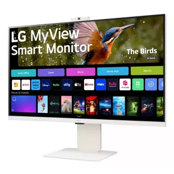 LG MyView Smart datora monitors 80 cm (31,5 collas) 3840 x 2160 pikseļi 4K Ultra HD LCD Balts