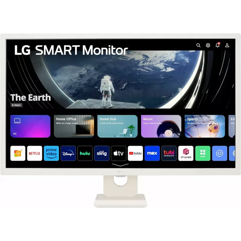 LG 32SR50F-W datora monitors 80 cm (31.5 collas) 1920 x 1080 pikseļi Full HD LED Balts