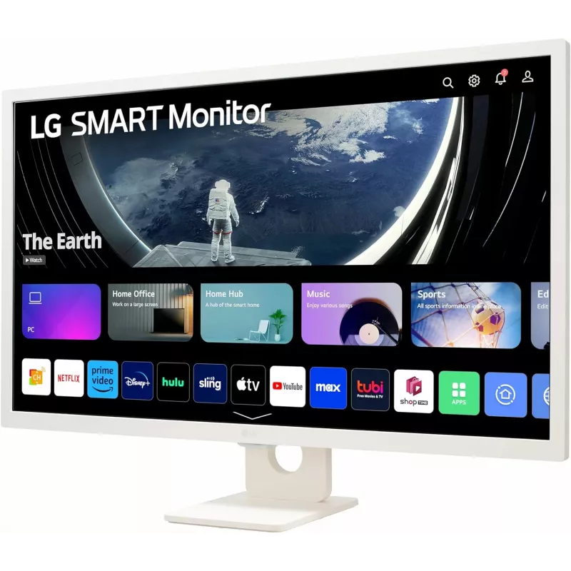 LG 32SR50F-W datora monitors 80 cm (31.5 collas) 1920 x 1080 pikseļi Full HD LED Balts