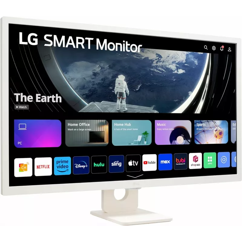 LG 32SR50F-W datora monitors 80 cm (31.5 collas) 1920 x 1080 pikseļi Full HD LED Balts