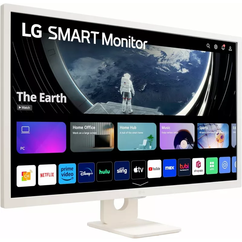 LG 32SR50F-W datora monitors 80 cm (31.5 collas) 1920 x 1080 pikseļi Full HD LED Balts