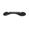 BakkerElkhuizen ErgoSlider+ Underarm Support Asymmetrical, Melns, Dark pelēka, dzeltena, Chipboard, Plastic, Polyurethane (PU), Steel, Clamp attachment, Taiwan, 310 mm, 665 mm