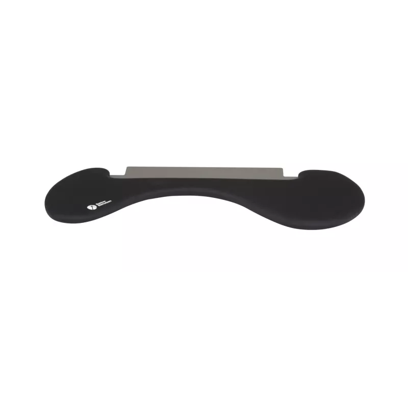 BakkerElkhuizen ErgoSlider+ Underarm Support Asymmetrical, Melns, Dark pelēka, dzeltena, Chipboard, Plastic, Polyurethane (PU), Steel, Clamp attachment, Taiwan, 310 mm, 665 mm
