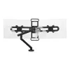 BakkerElkhuizen BE Universal Crossbar, 8 kg, 43.2 cm (17 collas), 88.9 cm (35 collas), 100 x 100 mm, augstuma regulēšana, melns