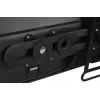 BakkerElkhuizen BE Universal Crossbar, 8 kg, 43.2 cm (17 collas), 88.9 cm (35 collas), 100 x 100 mm, augstuma regulēšana, melns