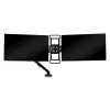 BakkerElkhuizen BE Universal Crossbar, 8 kg, 43.2 cm (17 collas), 88.9 cm (35 collas), 100 x 100 mm, augstuma regulēšana, melns