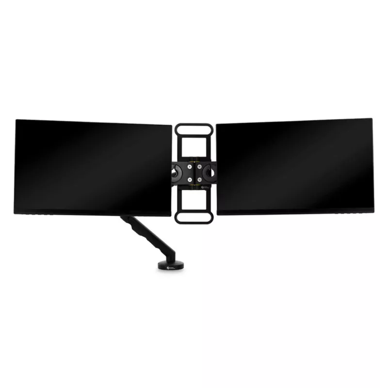 BakkerElkhuizen BE Universal Crossbar, 8 kg, 43.2 cm (17 collas), 88.9 cm (35 collas), 100 x 100 mm, augstuma regulēšana, melns