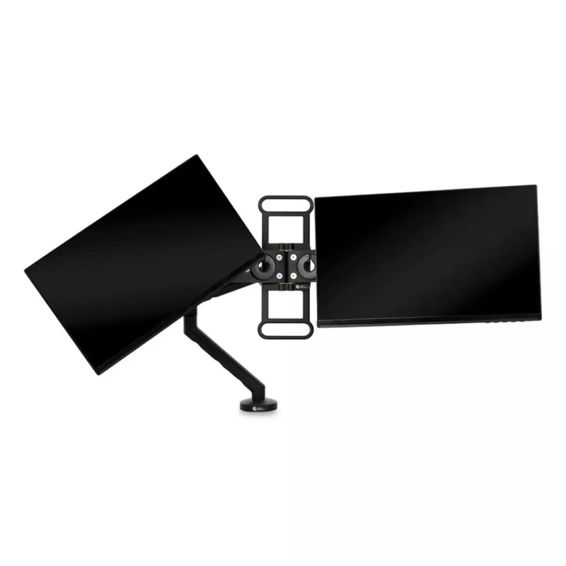 BakkerElkhuizen BE Universal Crossbar, 8 kg, 43.2 cm (17 collas), 88.9 cm (35 collas), 100 x 100 mm, augstuma regulēšana, melns
