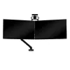 BakkerElkhuizen BE Universal Crossbar, 8 kg, 43.2 cm (17 collas), 88.9 cm (35 collas), 100 x 100 mm, augstuma regulēšana, melns