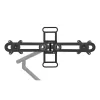 BakkerElkhuizen BE Universal Crossbar, 8 kg, 43.2 cm (17 collas), 88.9 cm (35 collas), 100 x 100 mm, augstuma regulēšana, melns