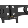 BakkerElkhuizen BE Universal Crossbar, 8 kg, 43.2 cm (17 collas), 88.9 cm (35 collas), 100 x 100 mm, augstuma regulēšana, melns