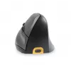 BakkerElkhuizen Handshake pele Right, labās rokas, vertikālais dizains, optiskā, RF bezvadu + Bluetooth + USB C tips, 6400 DPI, melna, pelēka