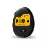 BakkerElkhuizen MidWay pele kreisā, kreisās rokas, vertikāls dizains, optiskā, RF bezvadu + Bluetooth + USB Type-C, 2400 DPI, pelēka, melna